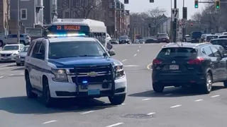 Boston Police Responding