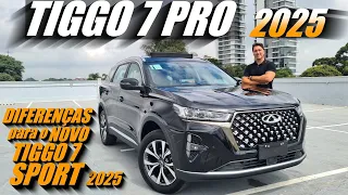 TIGGO 7 PRO MAX DRIVE 2025 - O que muda em relação a nova versão do TIGGO 7 SPORT 2025?