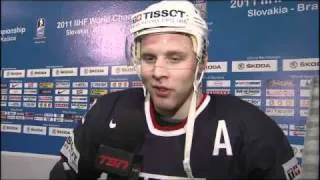 Team USA Defenseman Jack Johnson Comments After Loss to Sweden at 2011 IIHF World Men's Championship