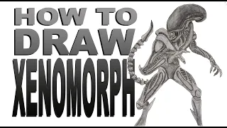 How to draw a Xenomorph (Alien)