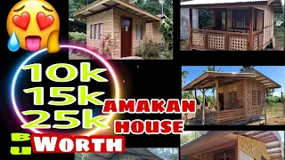 🔴Top10  Amakan Small House design Worth 10k,15k, 25k in the Philippines 🇵🇭