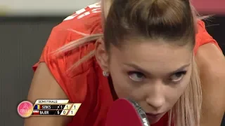 Bernadette Szocs vs Natalia Bajor | WT-SF | 2019 European Championships