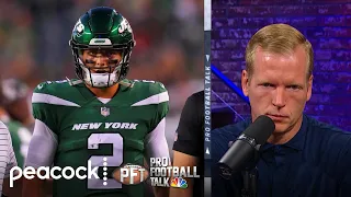 Too soon to tell how Zach Wilson's knee injury will impact Jets | Pro Football Talk | NFL on NBC