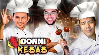 ISTANBULDA YANGI BIZNES! DONNI KEBAB @FaZaLive21 & @BEKXAN - Kebab Chefs! - Restaurant Simulator