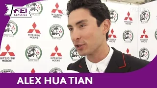 Interview – Alex Hua Tian – FEI Classics™ 2015/16 – Badminton Dressage Day 2