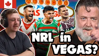 Hockey Fan Reacts To Russell Crowe Explaining The Rules and Laws of Rugby League | NRL