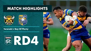 RD 4 HIGHLIGHTS: Taranaki v Bay of Plenty (Bunnings NPC 2023)