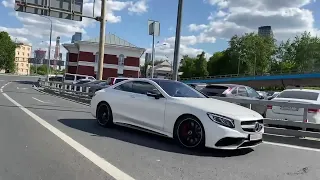 MERCEDES BENZ S63 AMG Moscow