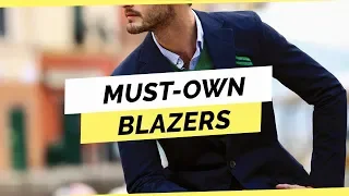 3 Types Of Blazers Every Man Should Own