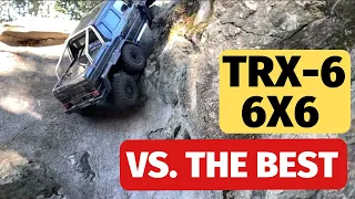 Traxxas TRX-6 6x6 vs. Axial Capra, Element RC and TRX-4