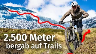 Längster MTB-Trail der Alpen: Vom Gletscher bis zum Rhein in LAAX