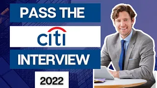 [2022] Pass the Citi Interview | Citi Video Interview