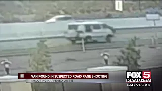 Van in I-15 road rage shooting found