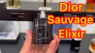 Sauvage Elixir Dior, мужской парфюм, тестируем и покупаем, Диор Саваж Эликсир