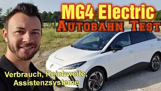 MG4 electric Luxury - Der große Autobahn-Test: Reichweite, Verbrauch, Ladegeschwindigkeit