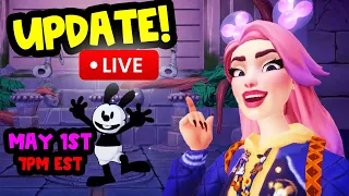 🔴 NEW UPDATE LIVE!!!! Thrills and Frills 👗 | Spark of Imagination 🎞️ | Disney Dreamlight Valley ✨