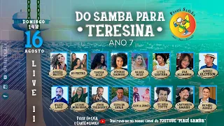 LIVE PIAUÍ SAMBA | DO SAMBA PARA TERESINA | #FiqueEmCasa e Cante #Comigo