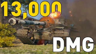 13,000 DAMAGE - World of Tanks