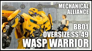 Mechanical Alliance BB-01 WASP WARRIOR Oversize Studio Series 49 Bumblebee Review