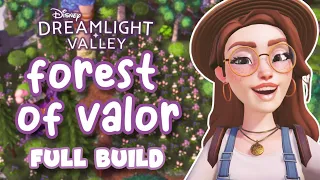 Decorating ALL of the Forest of Valor in Disney Dreamlight Valley!