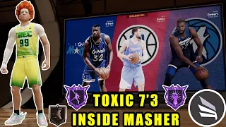 *GAME BREAKING* TOXIC 7'3 INSIDE MASHER WITH SLASHING TAKEOVER IS THE MOST DOMINANT BIG ON NBA 2K23