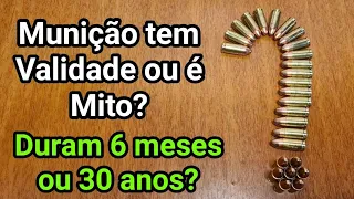 Munição realmente tem validade de 6 meses? MITO ou VERDADE? E os casos de durar 30 anos?