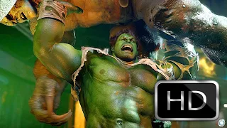 Marvel's Avengers - Hulk Lifts Up Abomination Scene HD