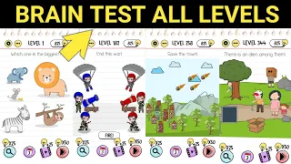 Brain Test All Levels ✪ Newest 2024 ✪ English