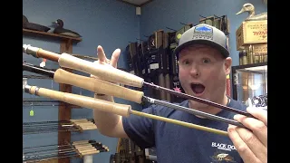 Small steam and creek fly rods