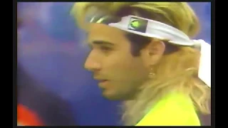 Pete Sampras vs Andre Agassi  Final Us Open 1990