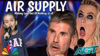 Golden Buzzer | The judges surprised when the heard Air Supply song with an extraordinary voice