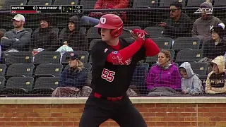 #1 Wake Forest Vs Dayton | FULL GAME | NCAA Baseball 02/24/2024