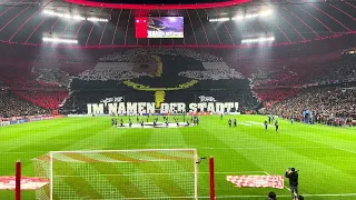 Bayern vs Lazio - Champions League Anthem & Choreo - 1/8 Champions League 2023/24