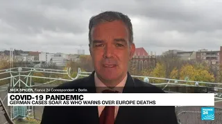 German Covid-19 cases soar as WHO warns over Europe deaths • FRANCE 24 English