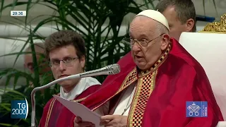 Pentecoste, Papa Francesco: “Incredibile quanto male l'uomo possa generare con le guerre”