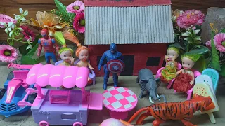 Barbie Doll All Day Routine In Indian Village/ story Barbie doll kahani