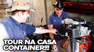 CONHECI AS MAIORES INVENÇÕES DO @letrajota NA CASA DELE!!🔥 TEVE ATÉ SUÍTE DO COITO?!😂