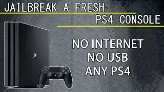 How to jailbreak a fresh PS4 console - PS4 Jailbreak 5.05 [2019]