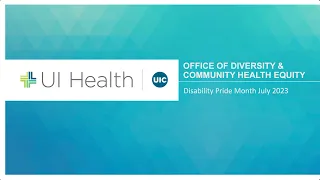 UI Health - Disability Pride Month