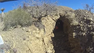 Exploring a Mine in Nelson Nevada