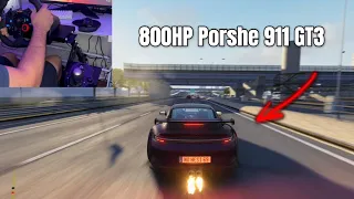 800HP Porsche GT3 (manual) | Assetto Corsa | Logitech G29