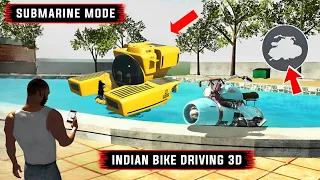 Submarine Mode In Indian Bike Driving 3D 😱 | Mobile Gta 5 | Tamil | CMD Gaming 2.0