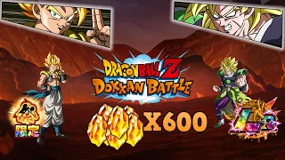 600 DS A POR BROLYYYY Y GOTETA!!!! - (DBZ-Dokkan battle JP)