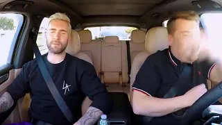 Adam Levine and James Corden  “Carpool Karaoke”