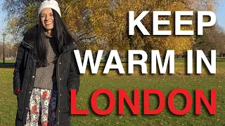 How to Stay Warm When Visiting London ❄️| Winter in London | Love and London