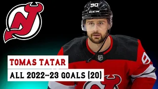 Tomas Tatar (#90) All 20 Goals of the 2022-23 NHL Season