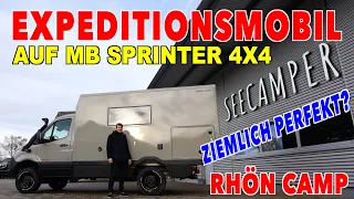 MB SPRINTER 4x4 mit Koffer,  kompakter Overlander | RHÖN CAMP The Rebel Expeditionsmobil Seecamper