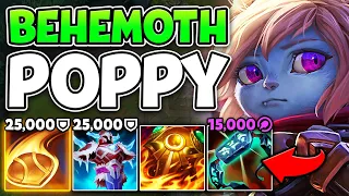 POPPY, BUT I'M A BEHEMOTH WITH A MILLION SHIELDS! (INVINCIBLE POPPY BUILD)