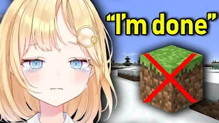 Ame Quits Minecraft