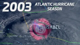 2003 Atlantic Hurricane Season Animation v.3